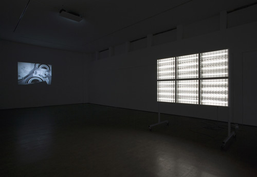 Ausstellungsansicht Impermanent Geometry