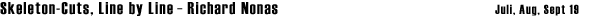 galerie stadtpark - skeleton-cuts, line by line