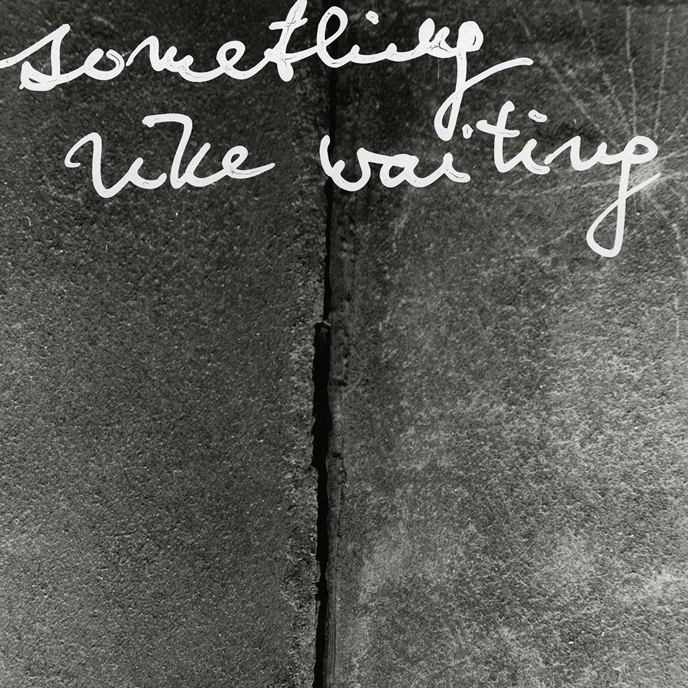 Jiří Valoch, Something like waiting