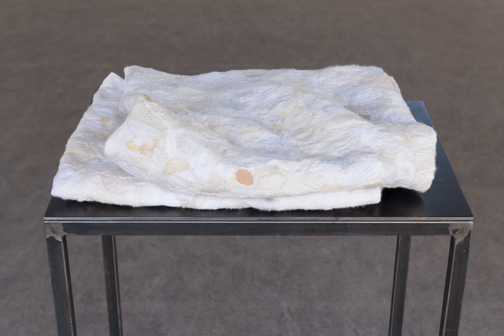 Alicja Karska, Aleksandra Went; Studium, 2020-23; Baumwolle, 80 x 135 cm; Photo: Stefan Lux