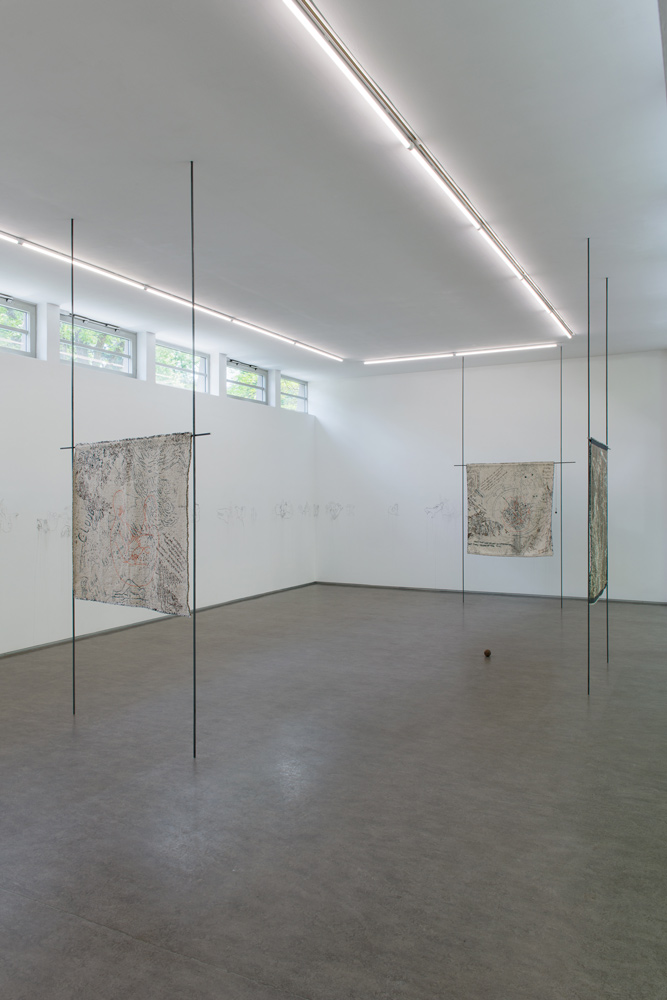 Exhibition view BEYOND THE GARDEN, Claudia Losi; Gallery Stadtpark Krems, 2026; Photo: Stefan Lux